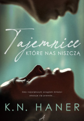Okładka książki Tajemnice, które nas niszczą K.N. Haner