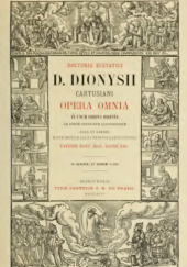 Okładka książki Doctoris Ecstatici D. Dionysii Cartusiani Opera Omnia, in Unum Corpus Digesta ad Fidem Editionum Coloniensium Volume 1: Commentary on Genesis, and Exodus 1-19 Dionizy Kartuz