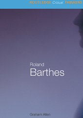Okładka książki Roland Barthes Graham Allen