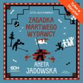 Okładka książki Zagadka martwego wydawcy Aneta Jadowska
