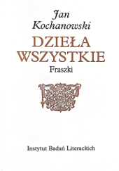 Okładka książki Fraszki. Część 1 Jan Kochanowski