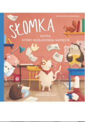 Okładka książki Słomka - kotek, który rozładował napięcie