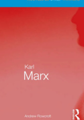 Okładka książki Karl Marx autora Andrew Rowcroft, 9780367406189