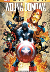 Okładka książki Wojna Domowa Steve McNiven,&nbsp;Mark Millar