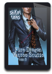 Okładka książki Fire Dragon Tattoo Studio - tom 3 Shikat Tales