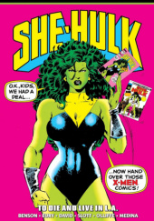 Okładka książki She-Hulk Epic Collection. To Die and Live in L.A. Scott Benson,&nbsp;Peter David,&nbsp;Michael Eury,&nbsp;Paco Medina,&nbsp;Pat Olliffe,&nbsp;Dan Slott
