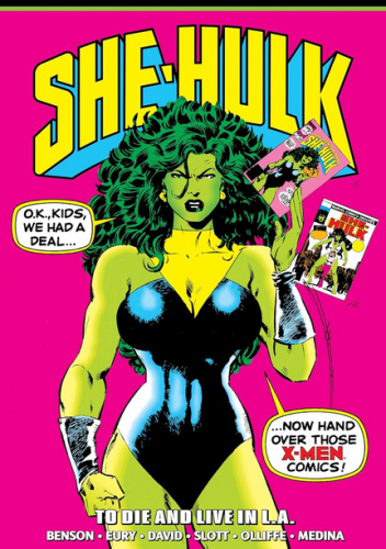 Okładki książek z cyklu She-Hulk Epic Collection