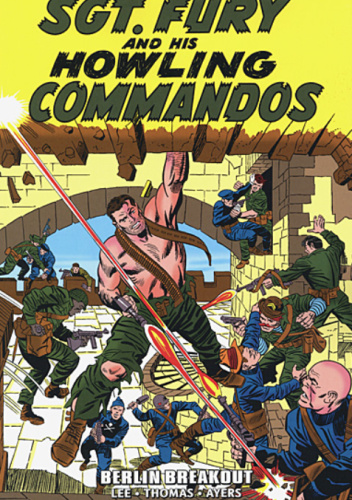 Okładki książek z cyklu Sgt. Fury Epic Collection