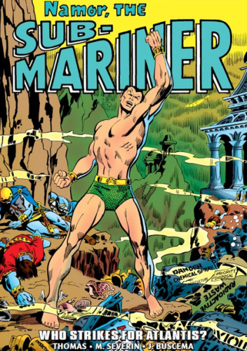 Okładki książek z cyklu Namor the Sub-Mariner Epic Collection
