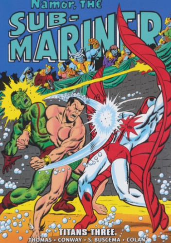 Okładki książek z cyklu Namor the Sub-Mariner Epic Collection