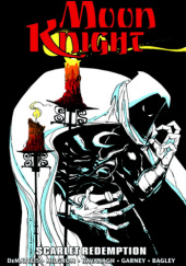 Okładka książki Moon Knight Epic Collection. Scarlet Redemption Mark Bagley,&nbsp;J. M. DeMatteis,&nbsp;Ron Garney,&nbsp;Terry Kavanagh,&nbsp;Al Milgrom