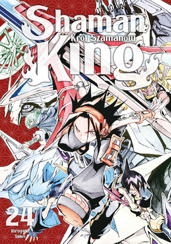 Okładka książki Shaman King #24 Hiroyuki Takei