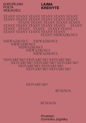 Okładka książki Stany nieważkości Laima Kreivytė