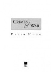 Okładka książki Crimes of war Peter Hogg