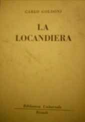 Okładka książki La locandiera Carlo Goldoni