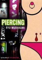Okładka książki Piercing Ryū Murakami