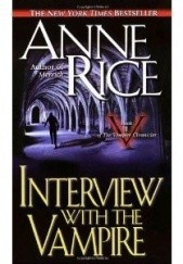 Okładka książki Interview with the Vampire Anne Rice
