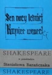 Okładka książki Sen nocy letniej; Kupiec wenecki William Shakespeare