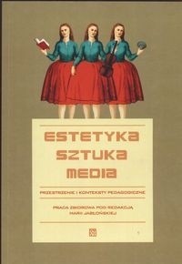 Okładka książki Estetyka sztuka media Maria Jabłońska