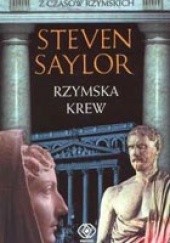 Okładka książki Rzymska krew Steven Saylor