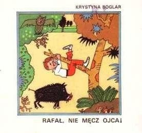 Okładki książek z cyklu Rafał