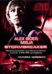 Okładka książki Misja Stormbreaker Anthony Horowitz