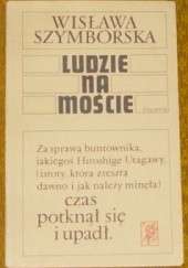 Okładka książki Ludzie na moście Wisława Szymborska