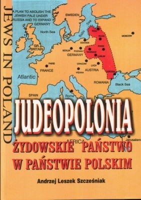 Okładka książki Judeopolonia. Żydowskie państwo w państwie Polskim