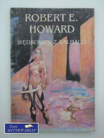 Okładki książek z cyklu R.E. Howard wyd. Andor