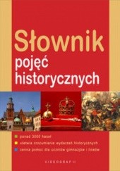 Okładka książki Słownik pojęć historycznych praca zbiorowa