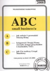 Okładka książki ABC small businessu 2008 Włodzimierz Markowski