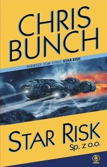 Okładki książek z cyklu Star Risk