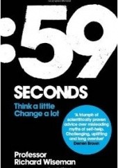 Okładka książki 59 Seconds: Think a Little, Change a Lot Richard Wiseman