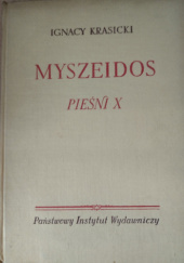 Okładka książki Myszeidos pieśni X Ignacy Krasicki