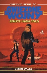 Okładki książek z cyklu Przygody Hana Solo