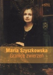 Okładka książki Granice zwierzeń Maria Szyszkowska