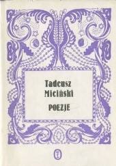 Okładka książki Poezje Tadeusz Miciński
