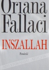 Okładka książki Inszallah Oriana Fallaci