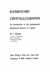 Elementary Crystallography
