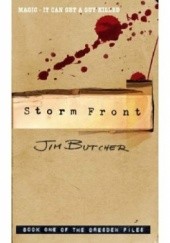 Okładka książki Storm Front Jim Butcher