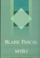 Okładka książki Myśli Blaise Pascal