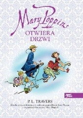 Okładka książki Mary Poppins otwiera drzwi Pamela Lyndon Travers