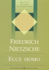 Okładka książki Ecce homo Friedrich Nietzsche
