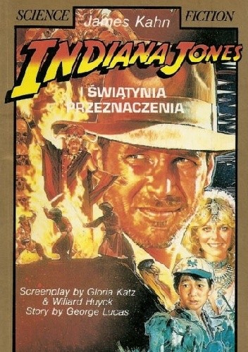 Okładki książek z cyklu Indiana Jones