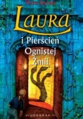 Okładka książki Laura i Pierścień Ognistej Żmii Peter Freund