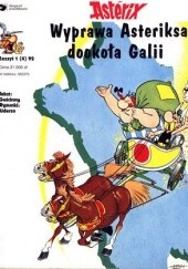 Okładka książki Wyprawa Asteriksa dookoła Galii René Goscinny, Albert Uderzo