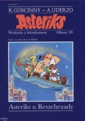 Okładka książki Asteriks u Reszehezady Albert Uderzo