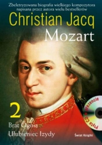Okładki książek z cyklu Mozart