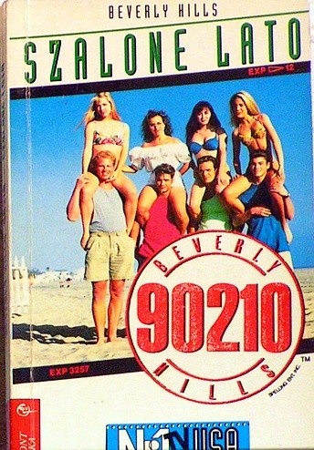 Okładki książek z cyklu Beverly Hills 90210