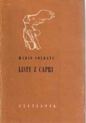 Okładka książki Listy z Capri Mario Soldati